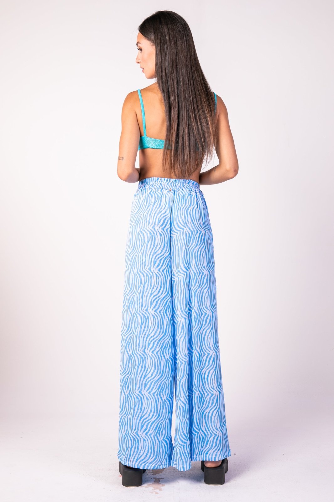 Calça Alma Tigre Azul Claro - Jungle Society