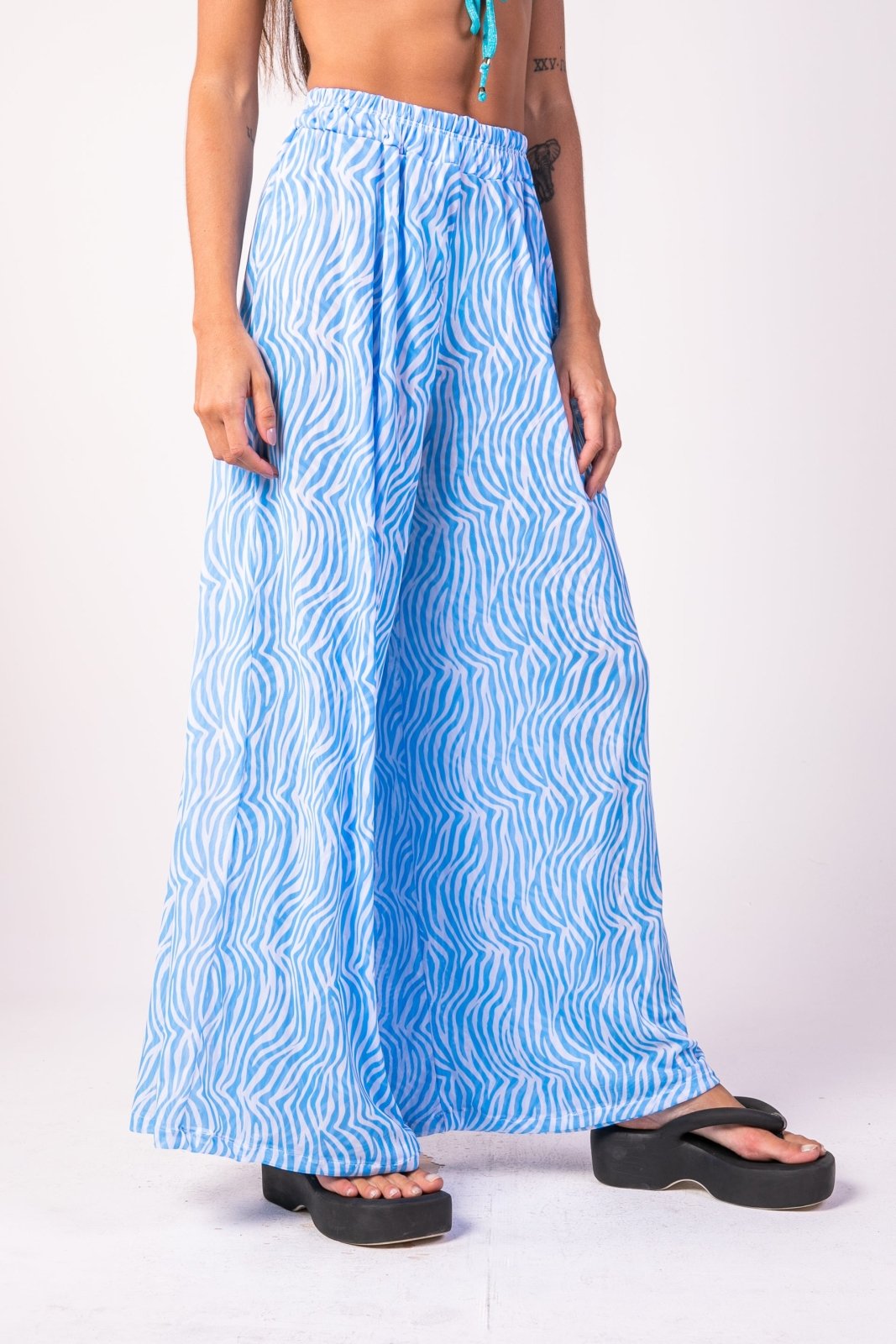 Calça Alma Tigre Azul Claro - Jungle Society