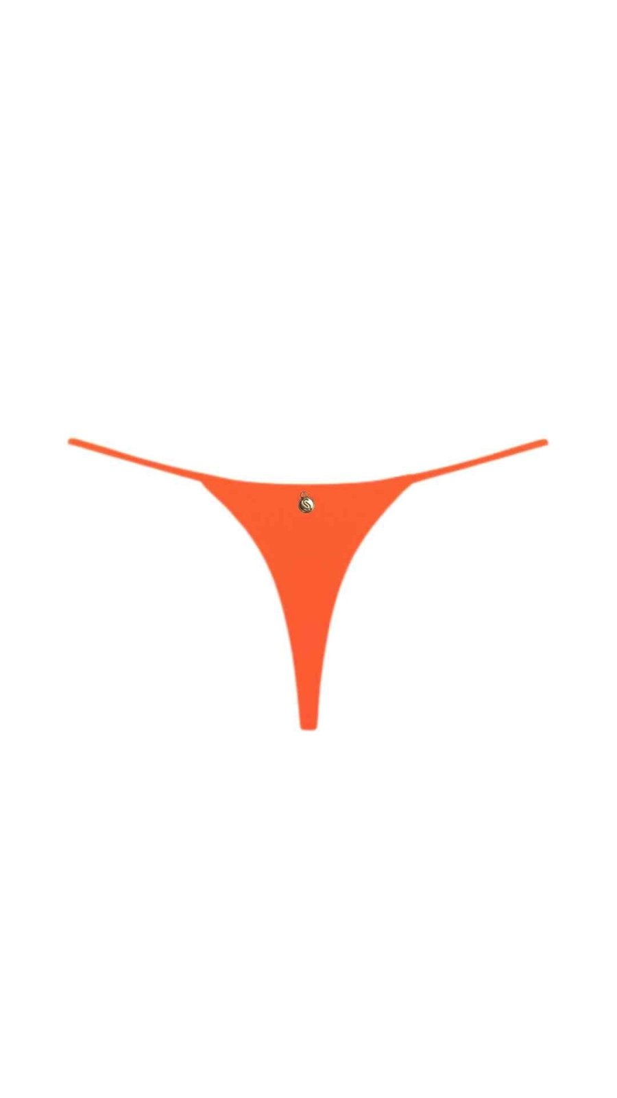 Calcinha Fio dental Angel Laranja - Jungle Society