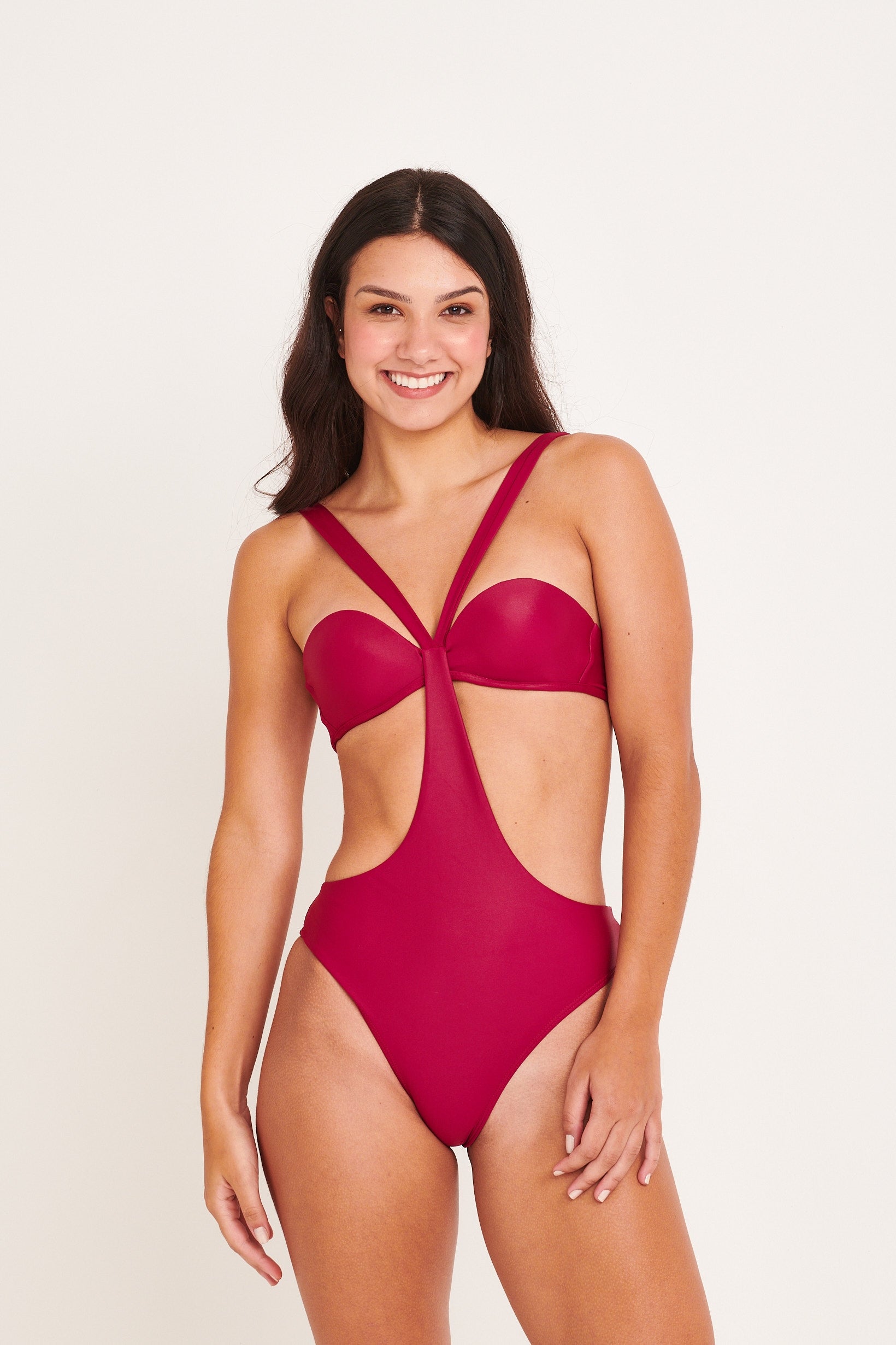 Maio / Body Chloe Ciré Bordeaux