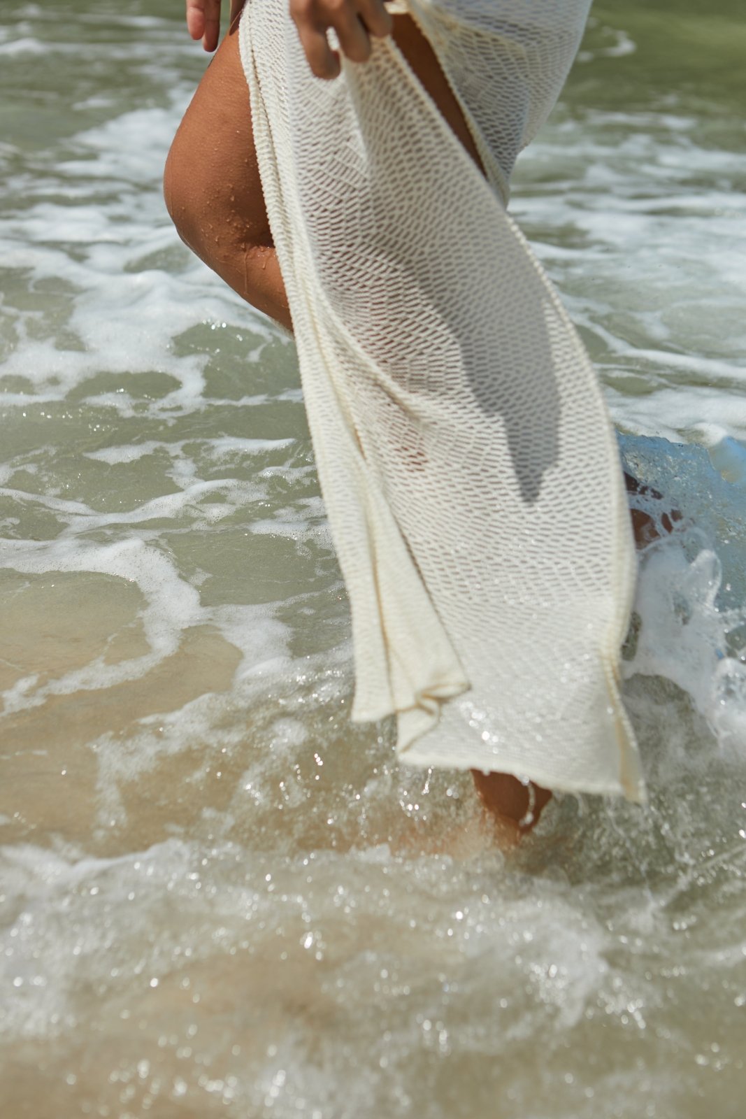 Vestido Medusa Crochet Off-White - Jungle Society