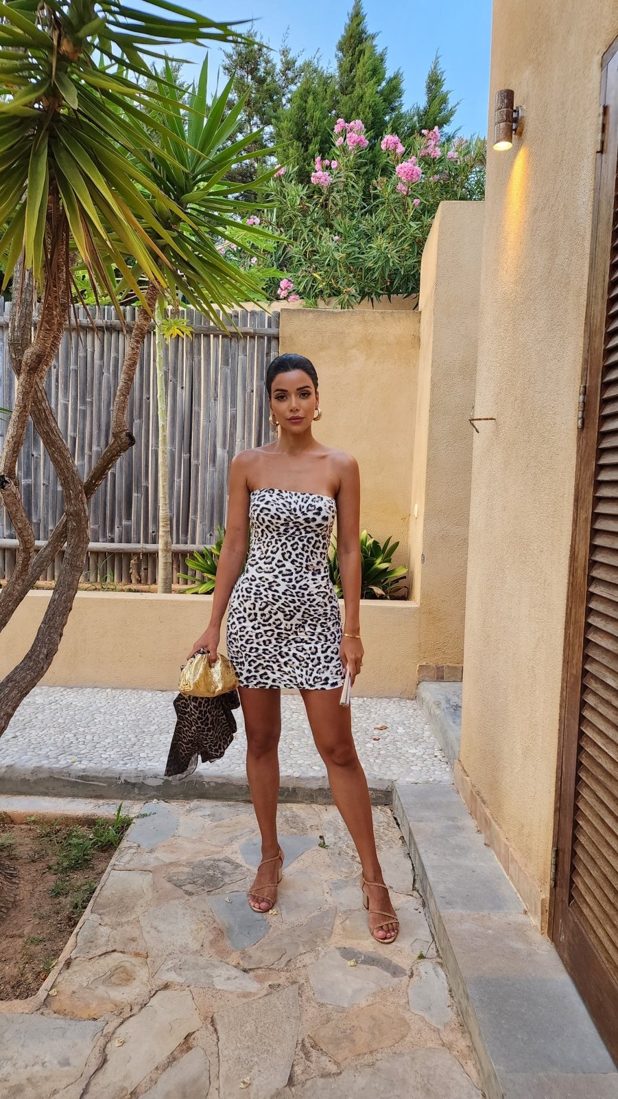 Vestido Tubinho Gabi Leopard Light - Jungle Society