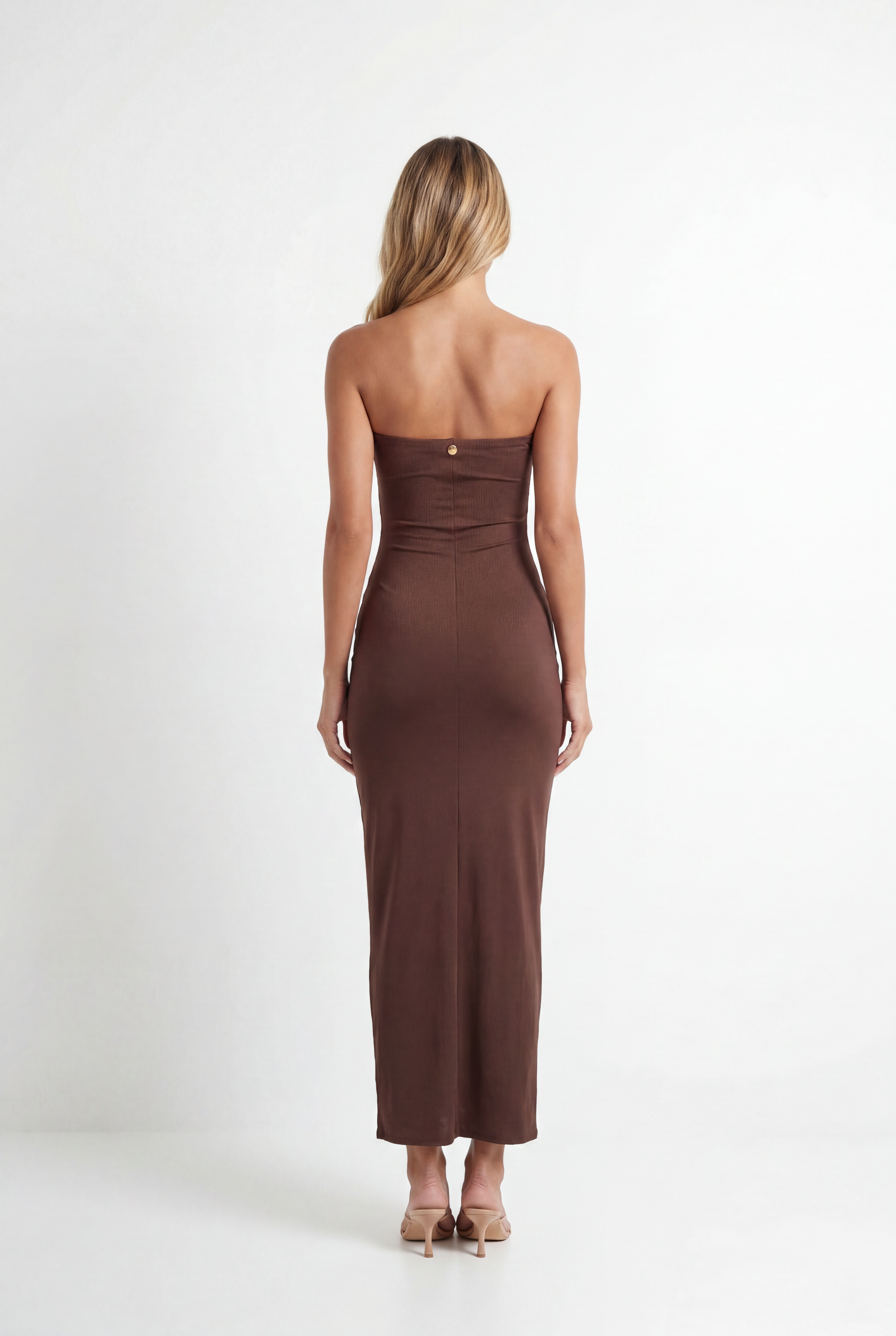 Vestido Tomara que Caia Paris Chocolate