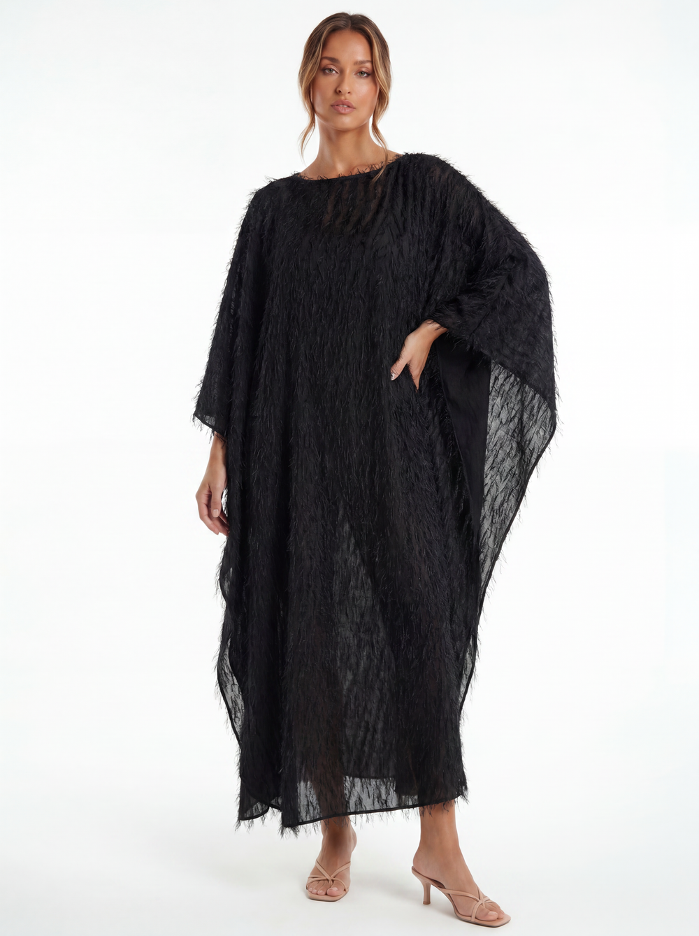 Kaftan Longo Paris Preto