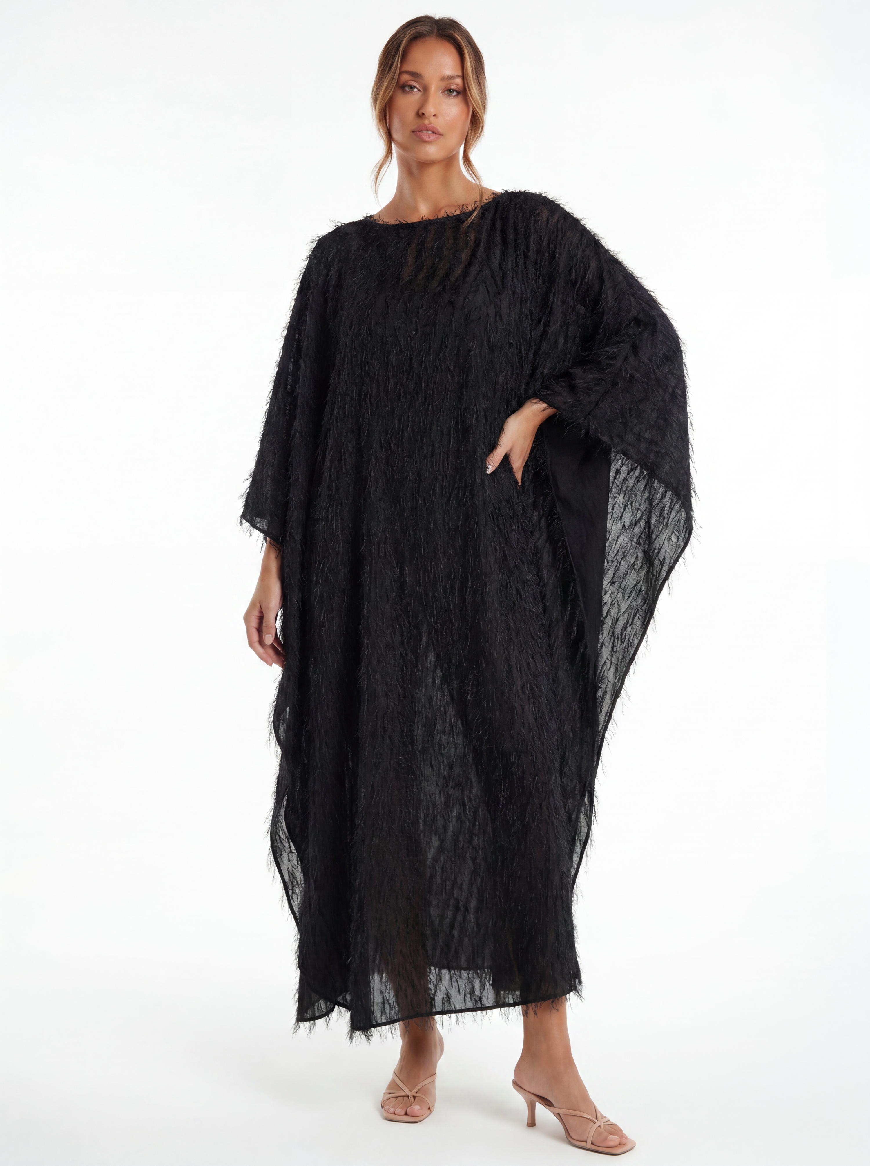 Kaftan Longo Paris Preto