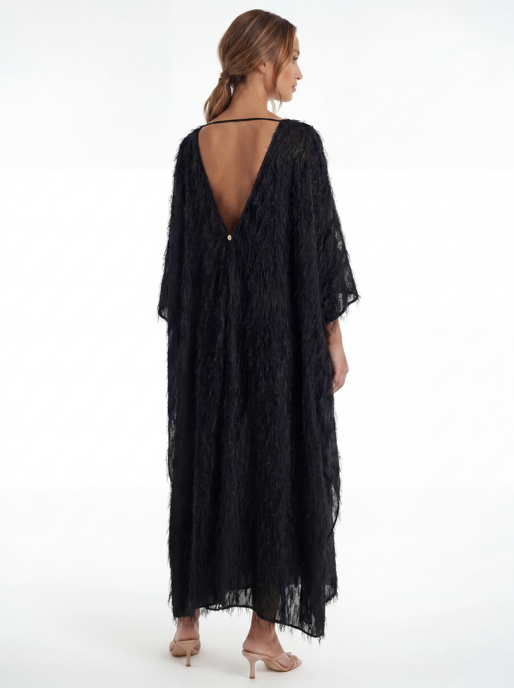 Kaftan Longo Paris Preto