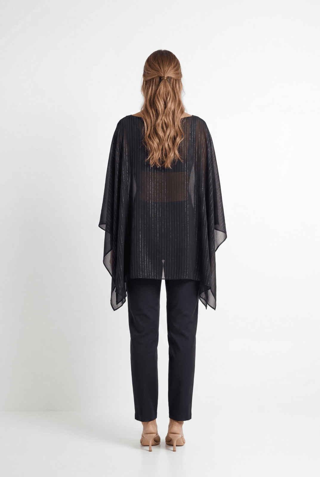 Blusa Camile Preto Lurex - Jungle Society