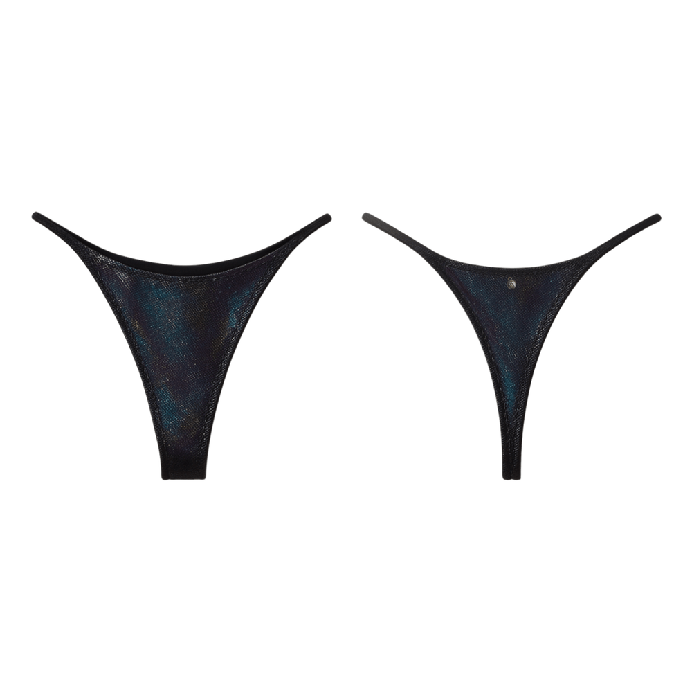 Calcinha Fio dental Angel Cosmic Preto - Jungle Society