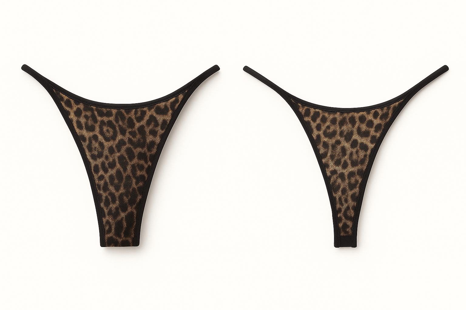 Calcinha Fio dental Angel Leopard - Jungle Society