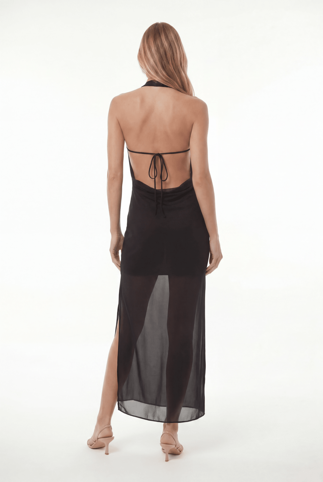 Vestido Degagê Muse Preto - Jungle Society