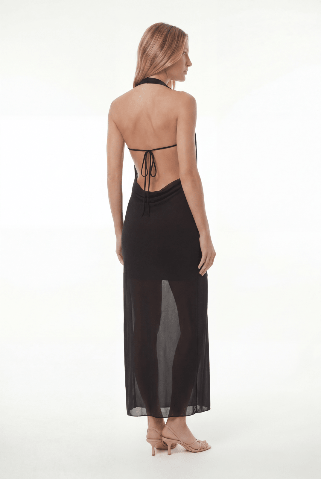 Vestido Degagê Muse Preto - Jungle Society