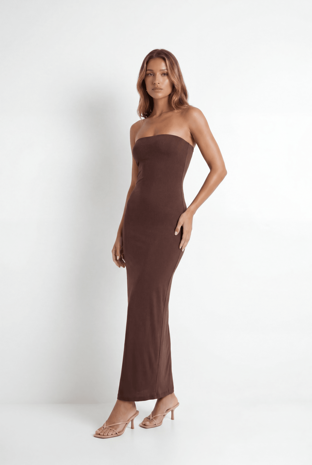 Vestido Tomara que Caia Gabi Paris Chocolate - Jungle Society