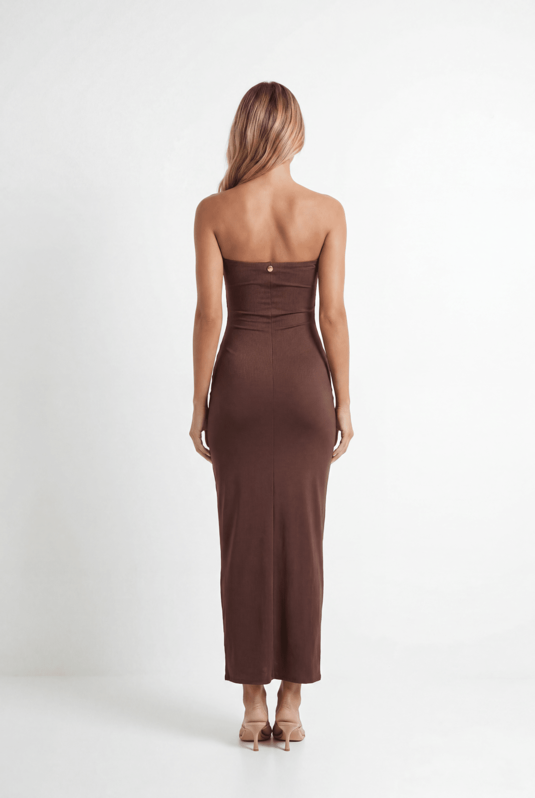 Vestido Tomara que Caia Gabi Paris Chocolate - Jungle Society